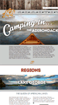 Mobile Screenshot of adirondackcampgrounds.com